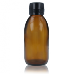 VASO IN VETRO AMBRA CON TAPPARELLA 250ml e 500ml