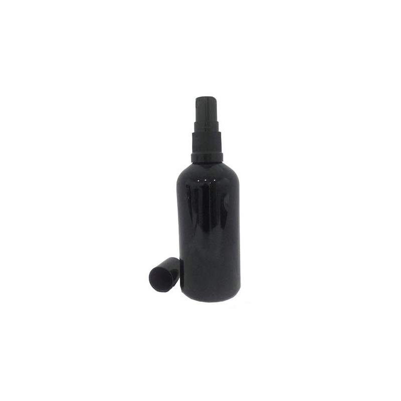 Botella de 100 ml con pulverizador de cristal