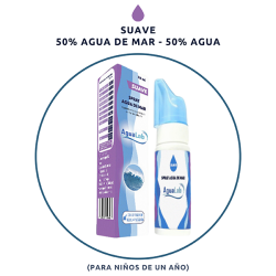 Spray nasale all'acqua di mare LEGGERO - Agualab