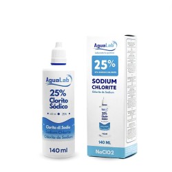 Clorito sódico 25% - 140ml individual  - 1
