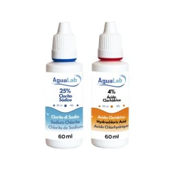 Kit Cloruro Di Sodio 25% (60 ML) + Attivatore - Acido Cloridrico 4%