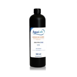 Biossido di cloro 500ml Nero Plastica HDPE