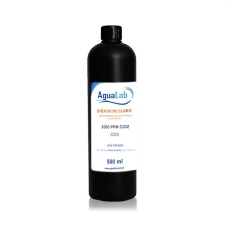 Biossido di cloro 500ml Nero Plastica HDPE