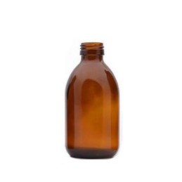 Botella Sirup Ámbar 250ml